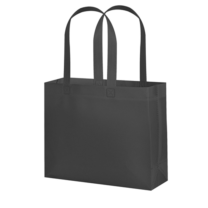 SHOPPER IN TNT/RPET 210T CON MANICI LUNGHI CON SOFFIETTO cm 40x35Xx12 TERMOSALDATA ART.RA611