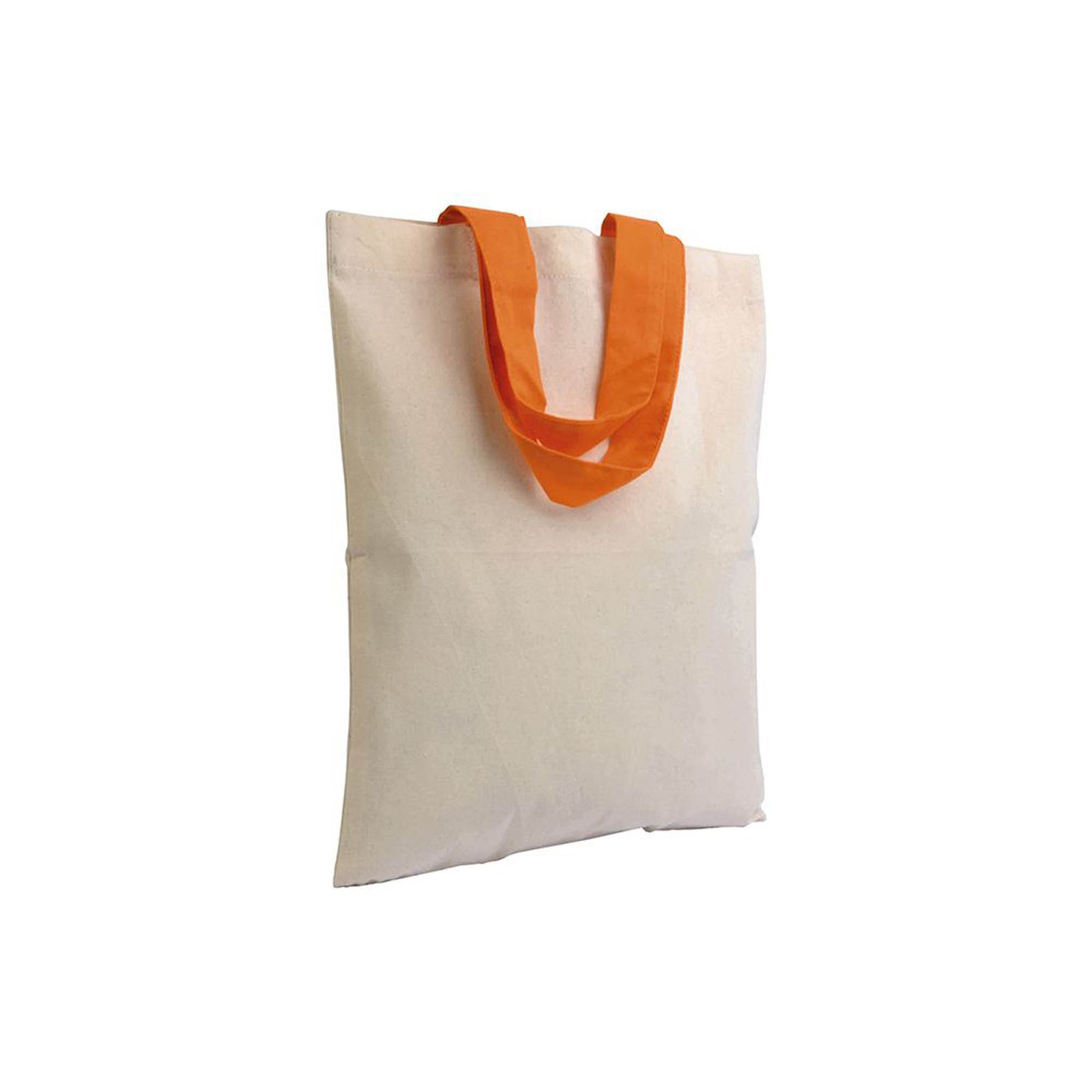 MINI SHOPPER IN COTONE RICICLATO NATURALE 140 g/m2 MANICI CORTI COL. cm.26X32 ART.RA746